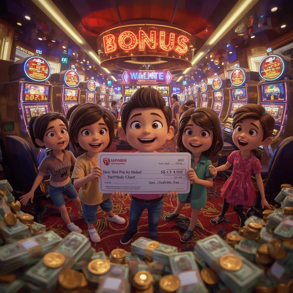 bonus dans les mains de l'homme au casino LUCKY8 CASINO