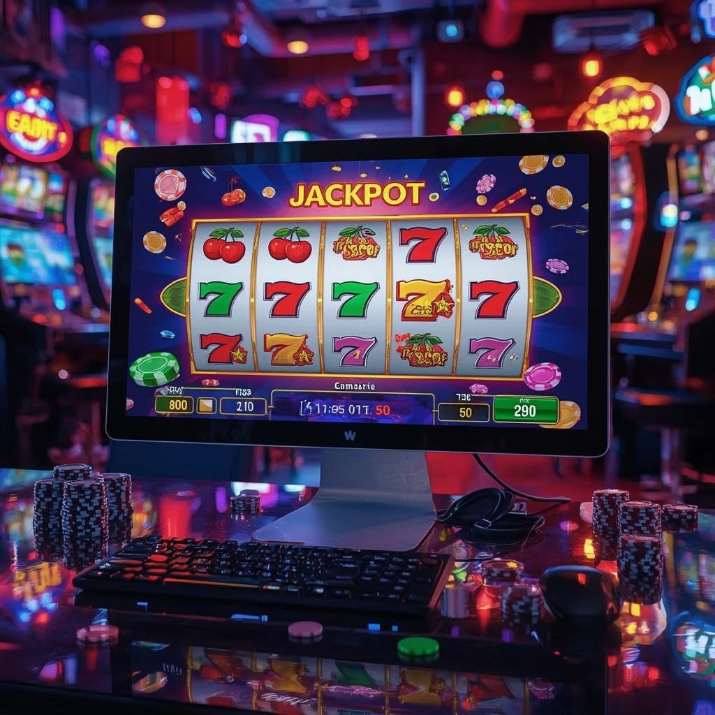 slots sur le moniteur Lucky8 Casino